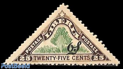 25c, On Service, Stamp out of set