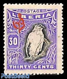30c, On Service, Stamp out of set