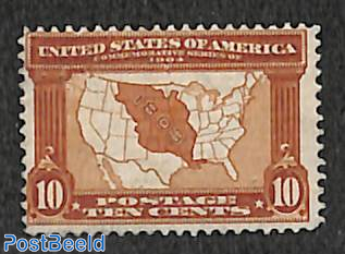10c, Stamp out of set