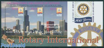 Rotary centenary 3v m/s