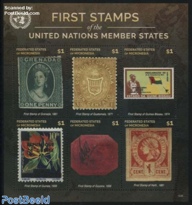 First Stamps G-H 6v m/s