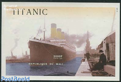 Titanic s/s, Imperforated