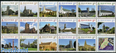 SEPAC, Churches of the Parish Walk 17v+tab sheetlet
