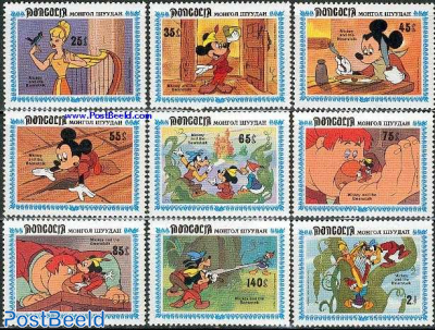 Walt Disney 9v, Mickey and the beanstalk