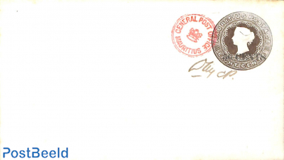 Envelope 50 CENTS on 8c