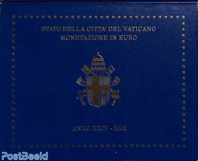 FDC yearset Vatican 2002