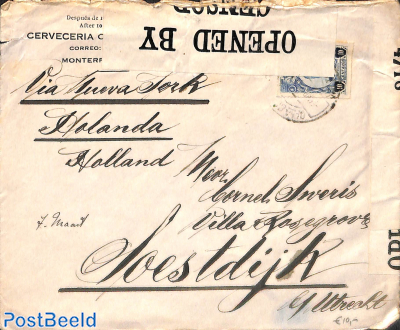 Letter to Holland (censored)