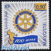 Rotary centenary 1v