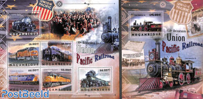 Union Pacific Railroad 2 s/s
