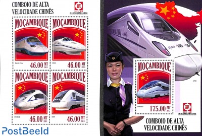 Chinese high speed trains 2 s/s