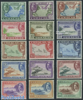 Airmail definitives 15v