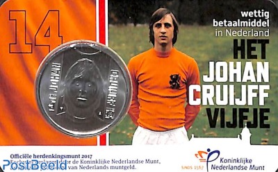 Johan Cruijff €5 coincard