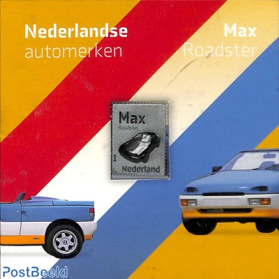 Max Roadster, silver stamp in special pack