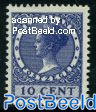 10c, Violet, Perf. 12.75:13.5, Stamp out of set