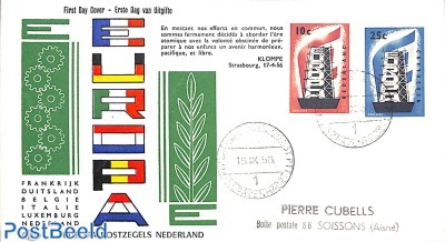 Europa CEPT 2v, FDC