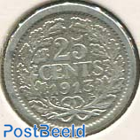 25 cents 1913