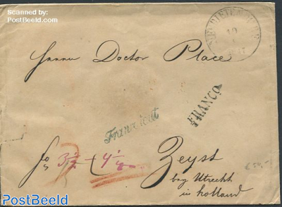 Envelope from Maastricht to Utrecht
