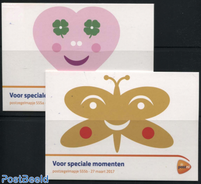 Special moments, Presentation pack 555a+b
