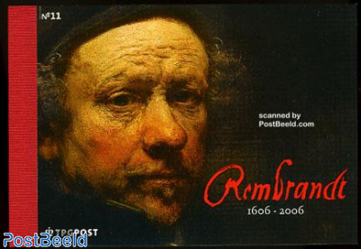 Rembrandt Prestige booklet, NVPH cat.value 50.00