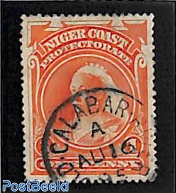 Niger Coast, 1d without WM, used, 