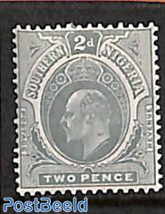 South Nigeria, 2d, WM Mult. Crown-CA, Stamp out of set