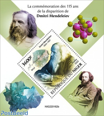 115th memorial anniversary of Dmitri Mendeleev