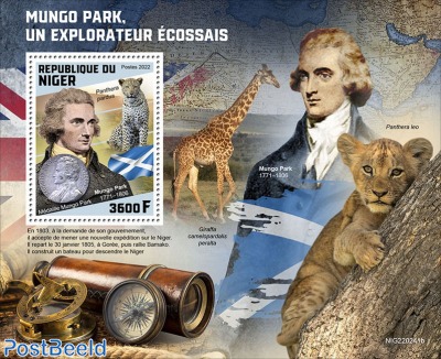 Mungo Park, a Scottish explorer 