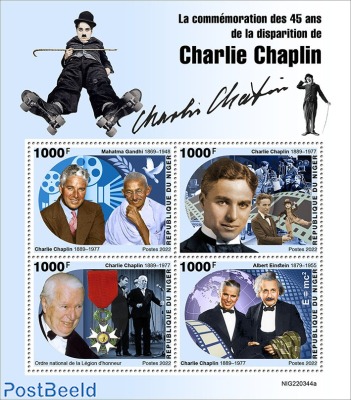 45th memorial anniversary of Charlie Chaplin