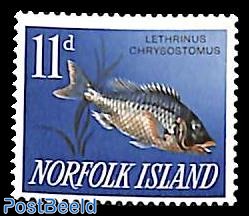 11d, Stamp out of set