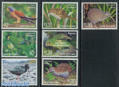 Birds 7v (2w joint issue with France)