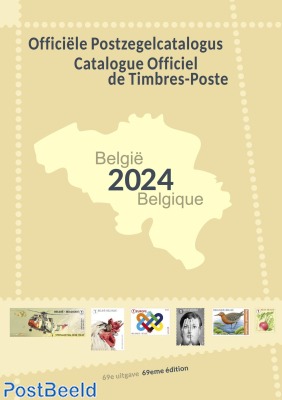 Official Belgium stampcatalog edition 2024 OCB OBP ( two volumes)