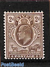 2d, WM Crown-CA, Stamp out of set