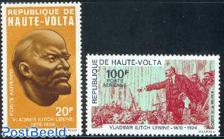 W.I. Lenin birth centenary 2v