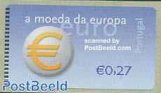Automat stamp Euro 1v (face value may vary)