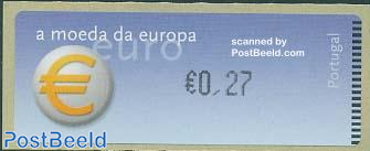 Automat stamp Euro, large (face value may vary)