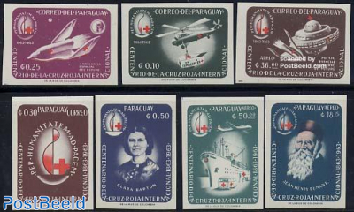 Red Cross 7v imperforated