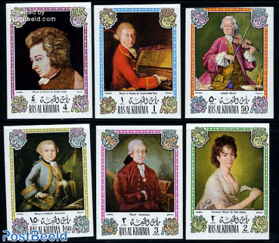 Mozart 6v imperforated