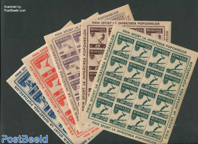 Sports 5 minisheets