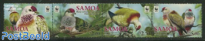 Fruit-Dove of Samoa, WWF 4v