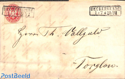 Letter from UECKERMÜNDE to Torgelow