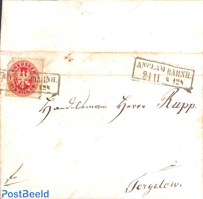 Letter from ANCLAM to Torgelow