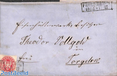 Letter from PRIBBERNOW to Torgelow
