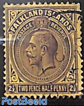 2.5d, used, Stamp out of set