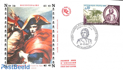 Napoleon Bonaparte 1v, FDC