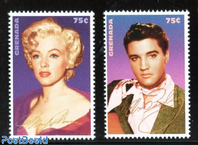 Marilyn Monroe, Elvis Presley 2v