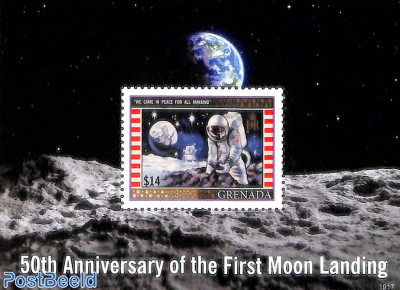 50 years Moonlanding s/s
