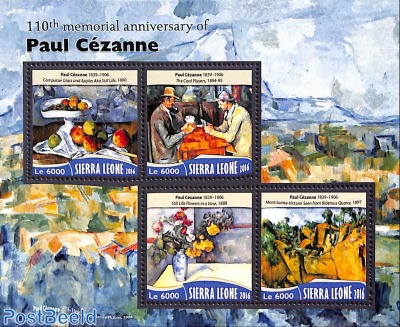110th memorial anniversary of Paul Cézanne