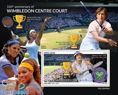 100th anniversary of Wimbledon Centre Court