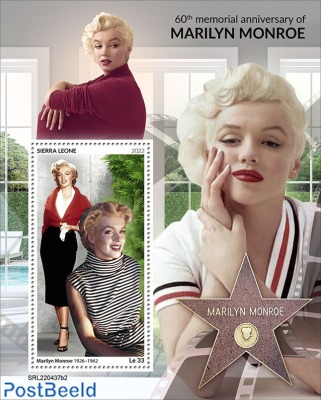 60th memorial anniversary of Marilyn Monroe