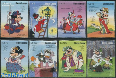 Stamp world, Disney 8v